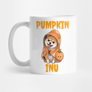 Pumpkin Shiba Inu Halloween Design Mug